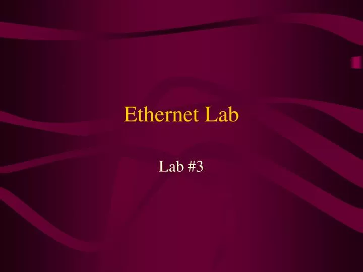 ethernet lab