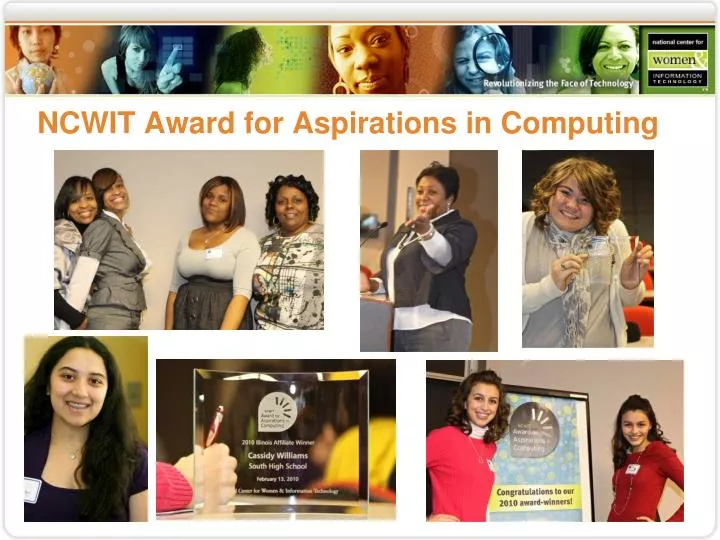 ncwit award for aspirations in computing