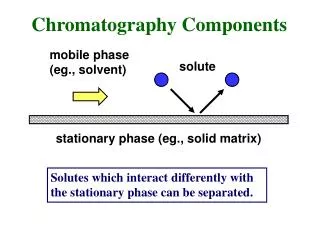 Chromatography Components