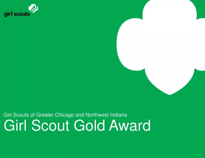 girl scouts of greater chicago and northwest indiana girl scout gold award