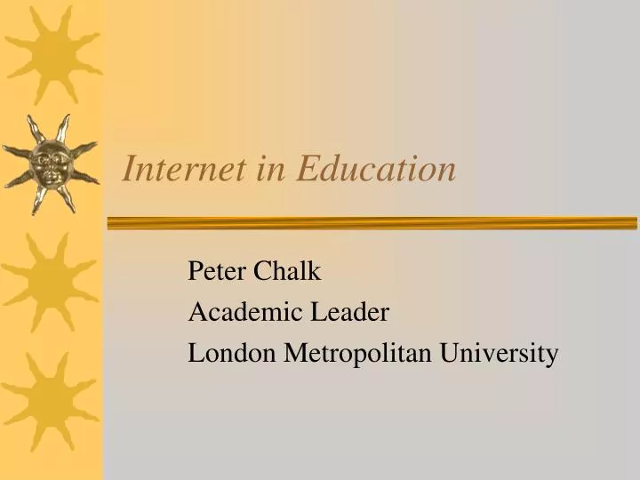 internet in education