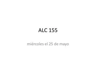 ALC 155