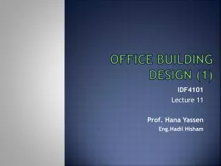 Office Building Design (1)