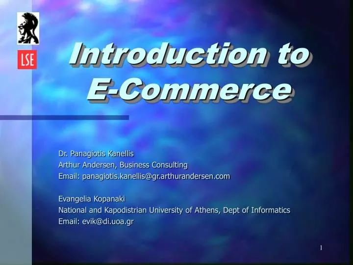 introduction to e commerce