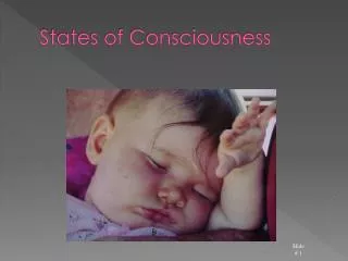 States of Consciousness