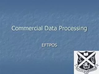 Commercial Data Processing