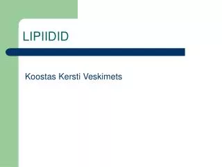 lipiidid