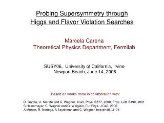 Probing Supersymmetry through Higgs and Flavor Violation Searches