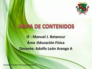 mapa de contenidos