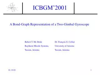 A Bond-Graph Representation of a Two-Gimbal Gyroscope