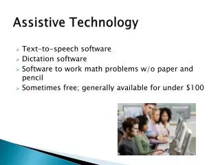 Assistive Technology