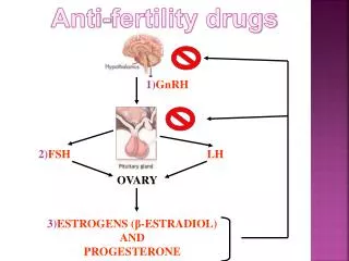 Anti-fertility drugs
