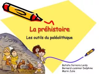 la pr histoire