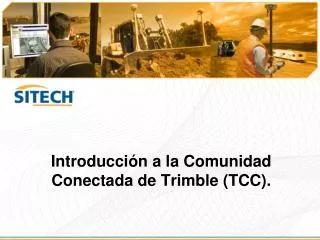 introducci n a la comunidad conectada de trimble tcc