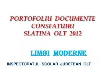 limbi moderne