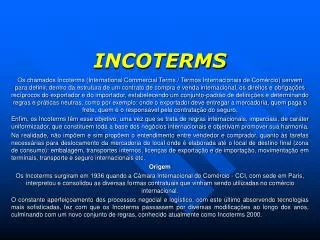 INCOTERMS