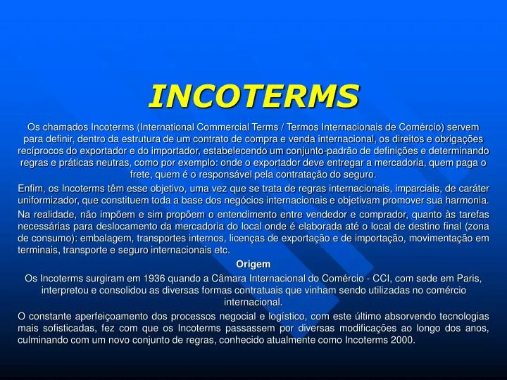 incoterms