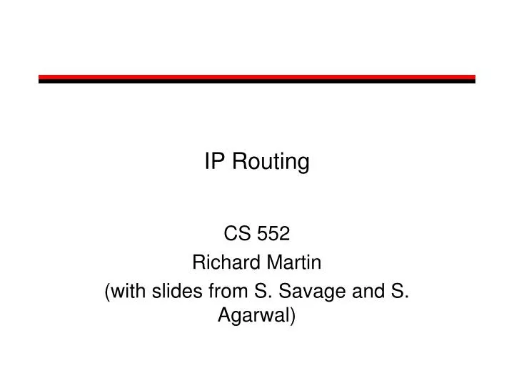 ip routing