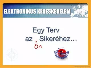 ELEKTRONIKUS KERESKEDELEM