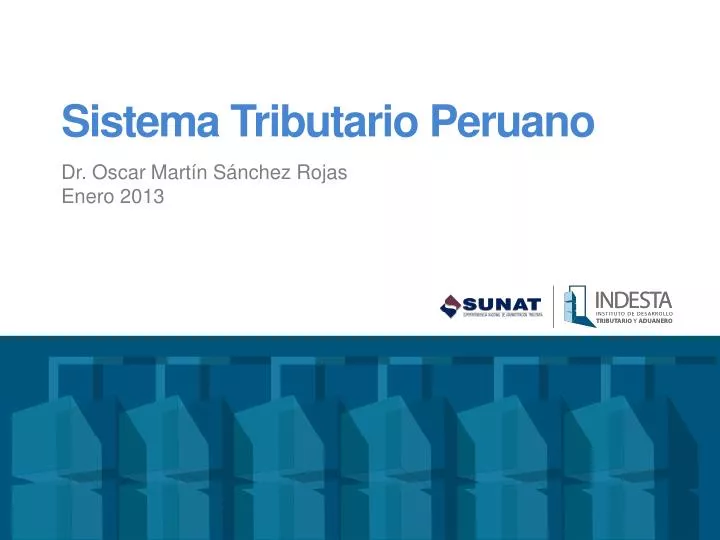 sistema tributario peruano