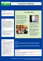 Consensus Conference - slide 1