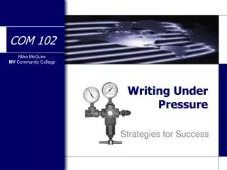 Writing Under Pressure