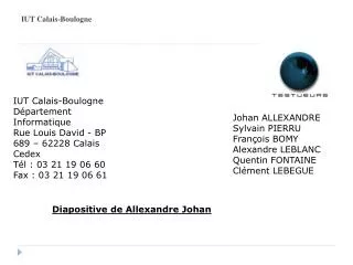 iut calais boulogne