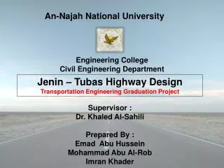 Engineering College Civil Engineering Department