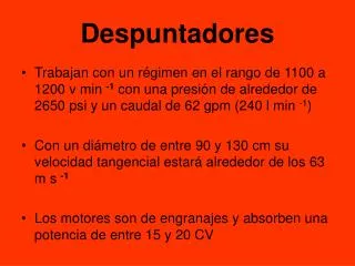 despuntadores