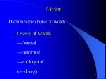 Diction - slide 1