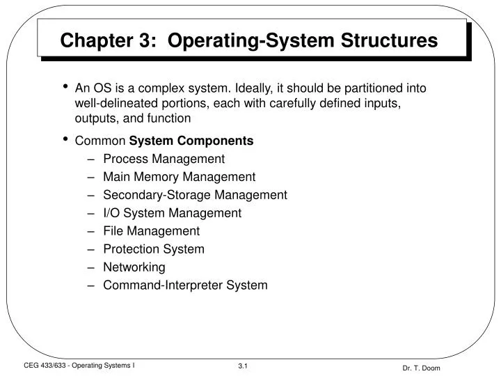 chapter 3 operating system structures