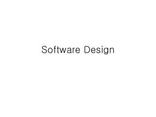 software design