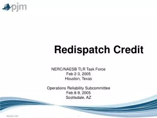 Redispatch Credit