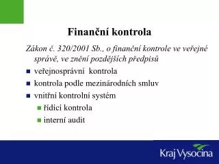 finan n kontrola