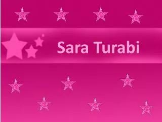 Sara Turabi