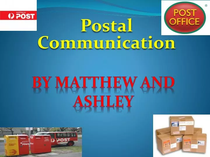 postal communication