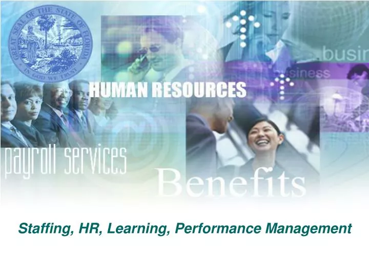 staffing hr learning performance management