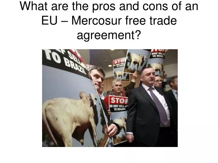 what are the pros and cons of an eu mercosur free trade agreement