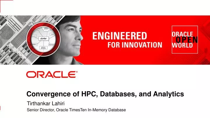 convergence of hpc databases and analytics
