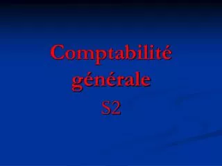comptabilit g n rale