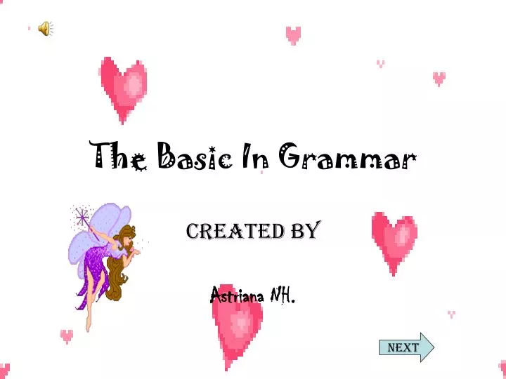 the basic in grammar