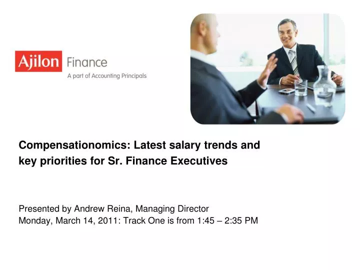 compensationomics latest salary trends and key priorities for sr finance executives