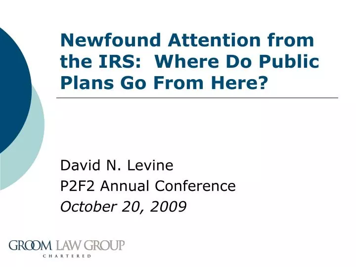 newfound attention from the irs where do public plans go from here