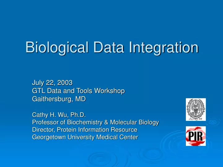 biological data integration