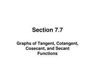 section 7 7