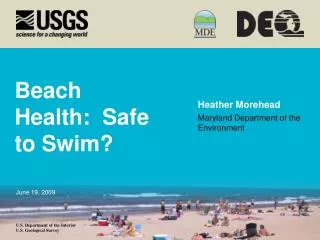 Beach Health: Safe to Swim?