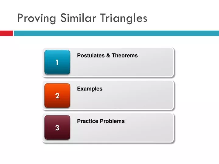 proving similar triangles