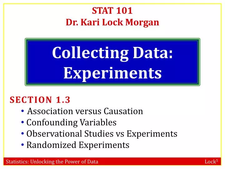 stat 101 dr kari lock morgan