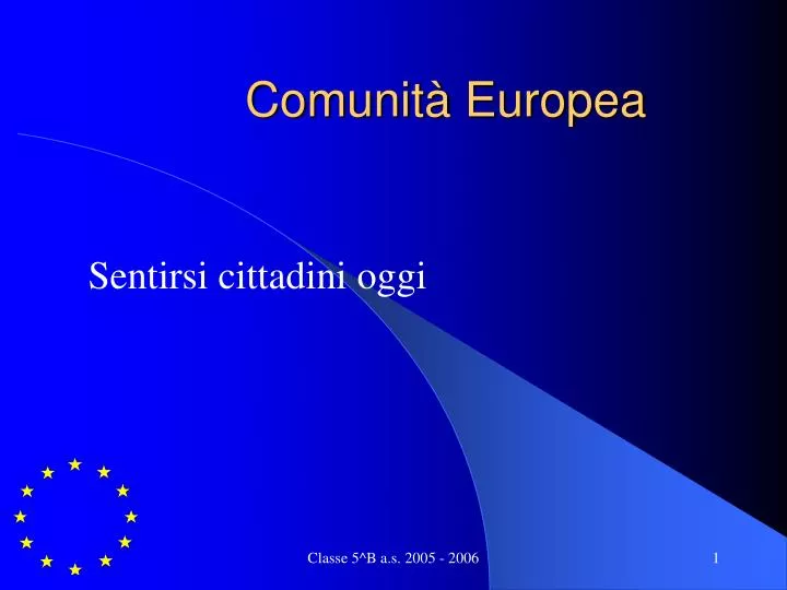 comunit europea