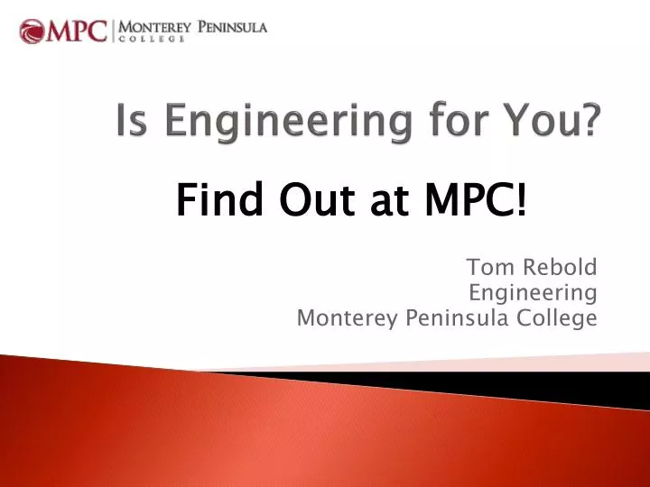is engineering for you